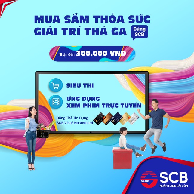 SCB triển khai chương trình ‘Mua sắm thỏa sức – Giải trí thả ga’ ảnh 1