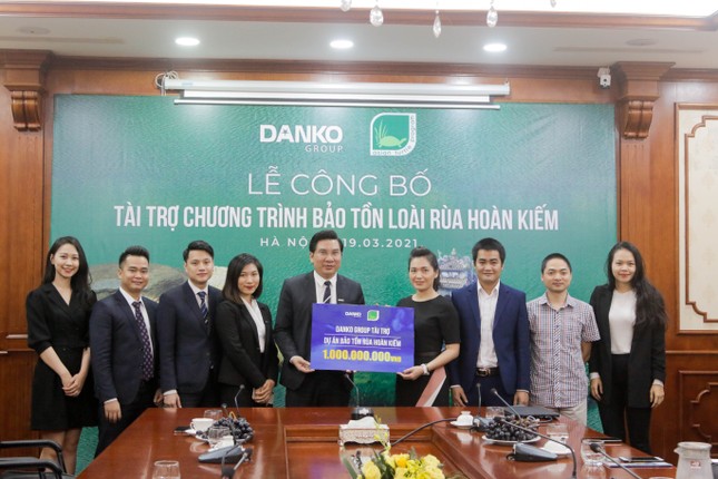 Danko Group đồng hành cùng dự án bảo tồn rùa Hoàn Kiếm ảnh 2