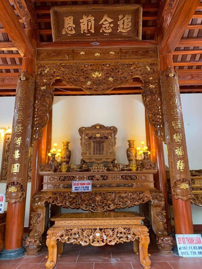 Đồ gỗ cổ truyền cao cấp Thành Luân – Nét đẹp truyền thống cho không gian thờ cúng ảnh 1