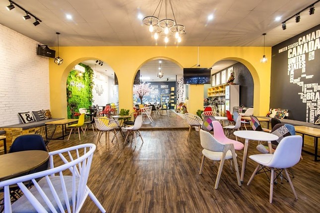 Lựa chọn các mẫu ghế cafe hiện đại cho không gian quán cafe ảnh 3