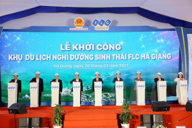 Khởi công Khu du lịch nghỉ dưỡng sinh thái cao cấp FLC Hà Giang ảnh 1