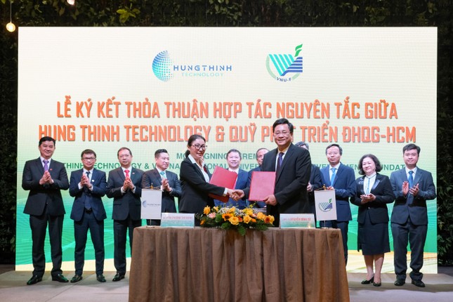 Tập đoàn Hưng Thịnh và đại học quốc gia TP.HCM ký kết hợp tác chiến lược ảnh 2