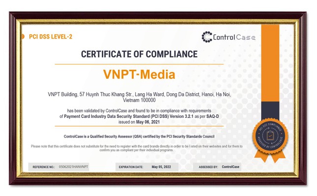 VNPT Pay nhận chứng chỉ bảo mật quốc tế quan trọng PCI DSS ảnh 2