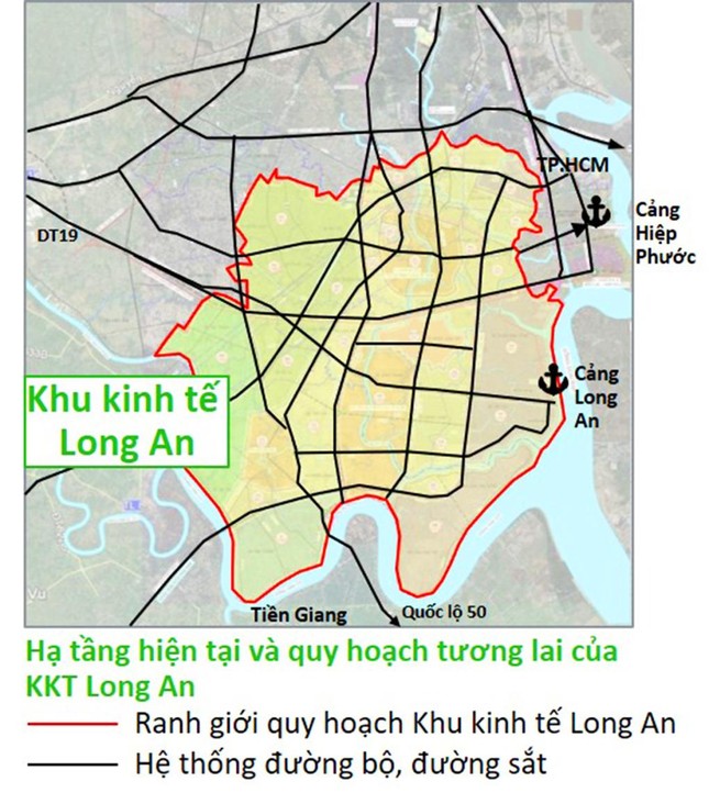 Bất động sản Cần Giuộc hưởng lợi từ loạt dự án tỷ USD ảnh 2