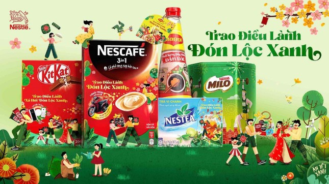 Cùng Nestlé Việt Nam “Trao điều lành, Đón lộc xanh” trong mùa Tết 2022 ảnh 1