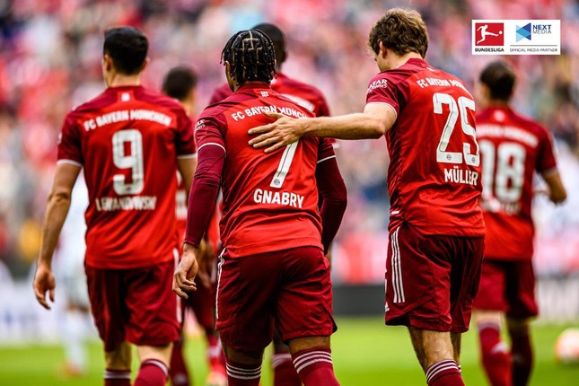 Bayern Munich thống trị lượt đi Bundesliga 2021/22 ảnh 4