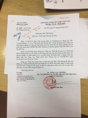 Tổng cục Thuế lên tiếng vụ '2h chiều Cục Thuế Bình Dương vẫn chưa hoạt động' ảnh 3