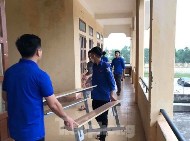 Tuổi trẻ khu vực biên giới dọn khu cách ly đón kiều bào ảnh 5