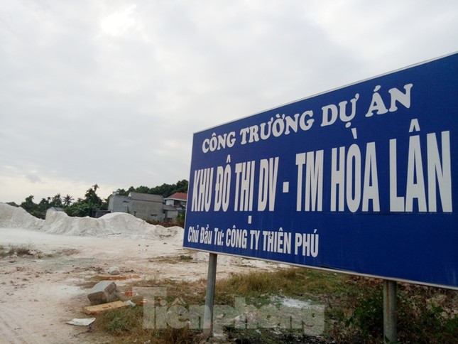 Cận cảnh khu đất khiến lãnh đạo Cty Thiên Phú bị bắt ảnh 1