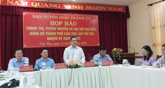 347 đại biểu chính thức dự Đại hội Đảng bộ thành phố Cần Thơ ảnh 1