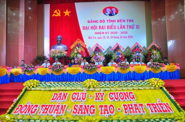 Cơ cấu nhân sự Ban Chấp hành Đảng bộ Bến Tre khóa mới ra sao? ảnh 1