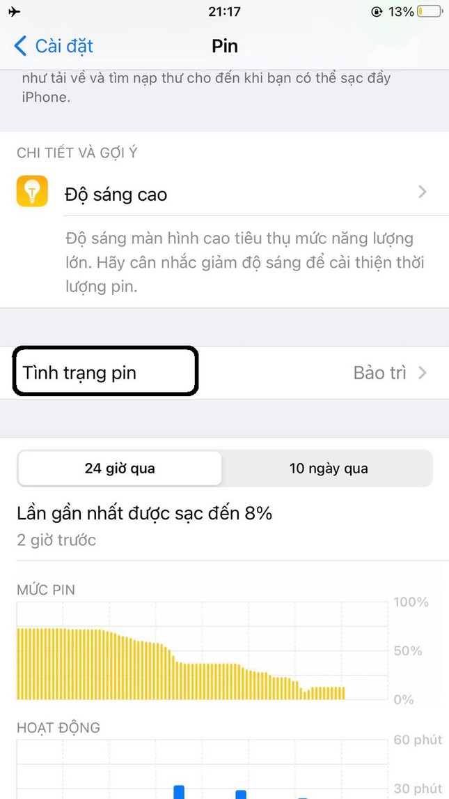 Hướng dẫn kiểm tra mức độ chai pin trên iPhone ảnh 3