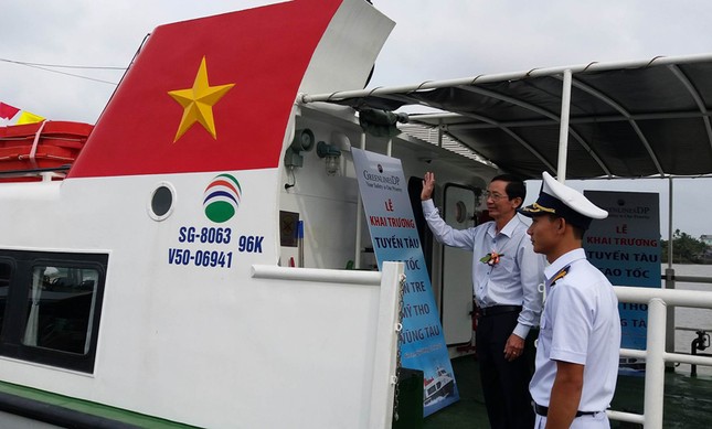 Tiền Giang - Bến Tre có tuyến tàu cao tốc đi Vũng Tàu ảnh 1