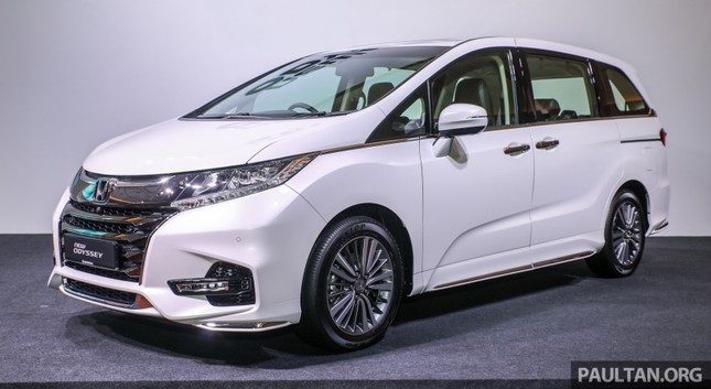Honda Odyssey 2018 có giá bán gần 1,5 tỷ đồng ở Malaysia ảnh 1