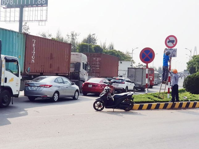 Cấm xe tải 3 trục qua cầu Rạch Miễu theo khung giờ cao điểm ảnh 2