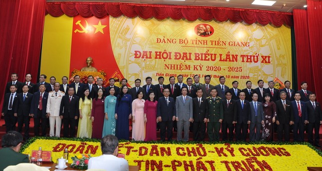 Ban Thường vụ Tỉnh ủy Tiền Giang khoá mới gồm những ai? ảnh 1