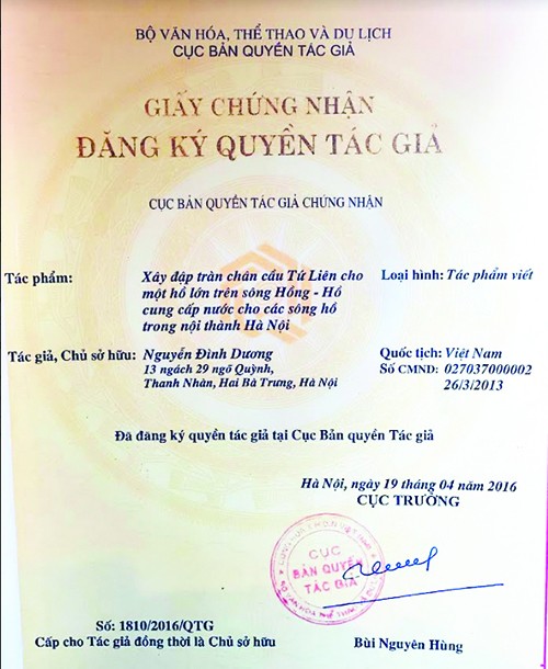 Hiến kế xây đập tràn Tứ Liên, làm sạch sông hồ nội thành ảnh 5