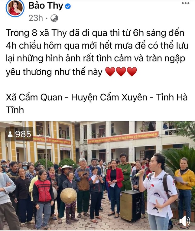 Trấn Thành, Bảo Thy, Đại Nghĩa và nhiều sao Việt một lòng hướng về miền Trung mùa bão lũ ảnh 6