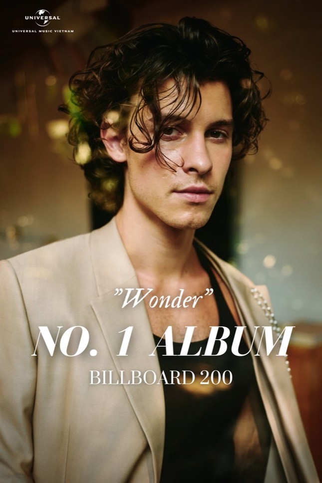 Shawn Mendes xuất sắc “ôm trọn” vị trí No.1 Billboard thứ 4 cùng album “Wonder” ảnh 1