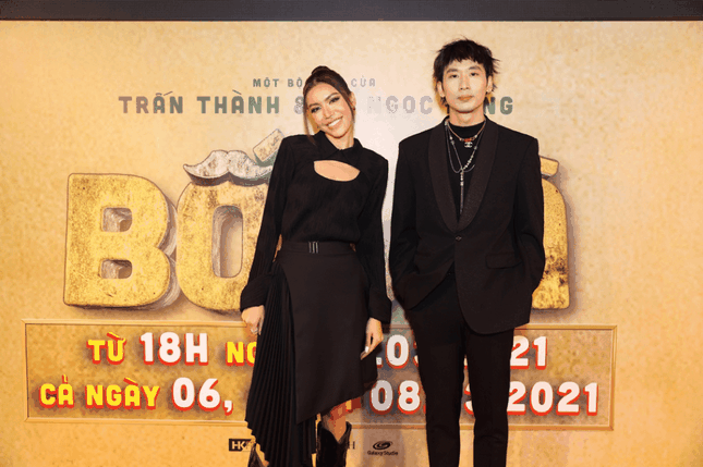Hà Hồ - Kim Lý, Đông Nhi - Ông Cao Thắng “trốn con” đến chúc mừng “Bố Già” Trấn Thành ảnh 5