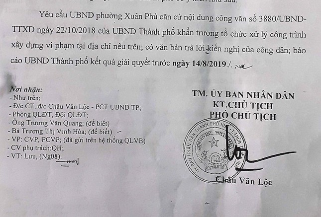 Vụ 'cấp nhầm' giấy phép kinh doanh: UBND TP Huế chỉ đạo khẩn ảnh 1
