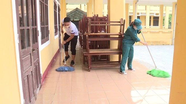 TT-Huế: Trường THPT đầu tiên được trưng dụng làm khu cách ly tập trung ảnh 2