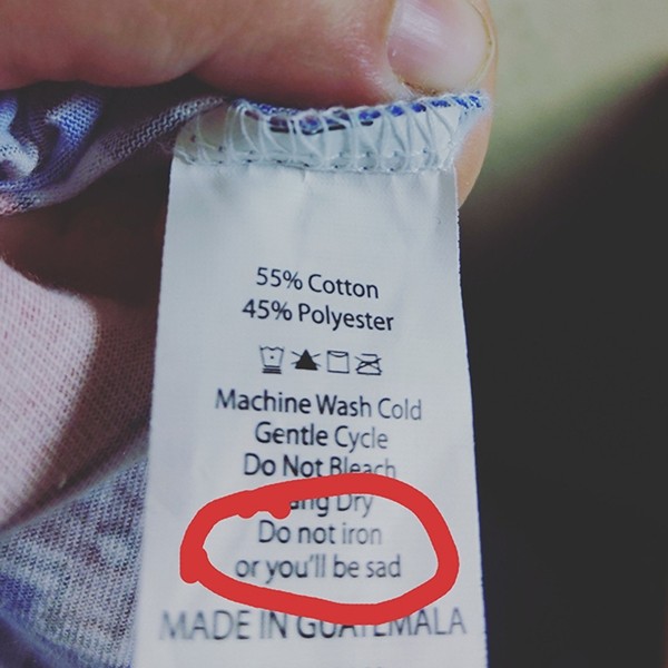 Ở nhà rảnh quá, dân tình mới đọc mác quần áo - hóa ra cực kỳ buồn cười! ảnh 5