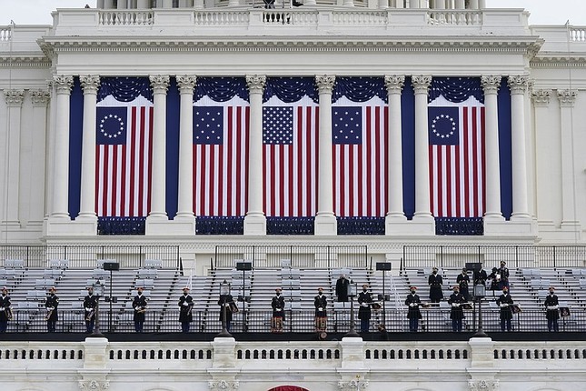 Vệ binh Quốc gia ở Điện Capitol phải học thêm một kỹ năng mới để bảo vệ Lễ Nhậm Chức của ông Joe Biden ảnh 3