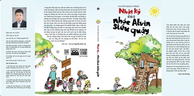 'Nhật ký của nhóc Alvin siêu quậy': Cuốn sách dành cho học sinh của tác giả nhí 13 tuổi ảnh 3