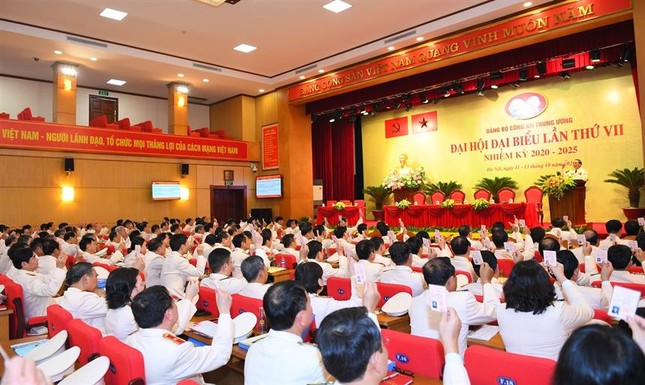 Hình ảnh phiên trù bị Đại hội đại biểu Đảng bộ Công an Trung ương ảnh 6