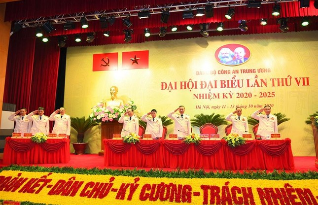Hình ảnh phiên trù bị Đại hội đại biểu Đảng bộ Công an Trung ương ảnh 7