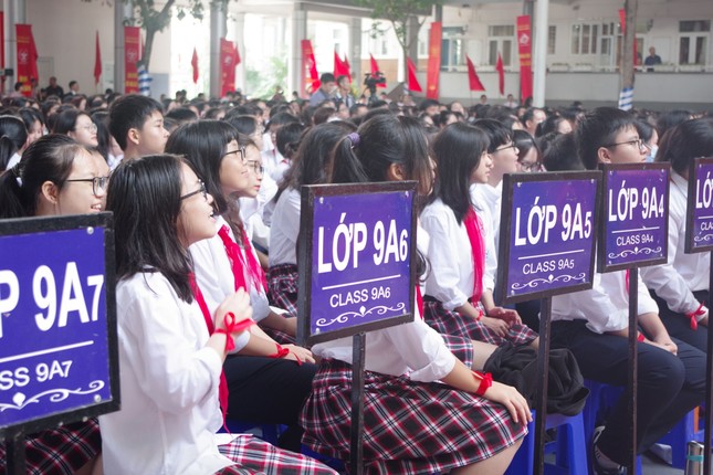 Ngôi trường có hơn 70% học sinh thi đỗ trường chuyên mừng “sinh nhật” 10 năm thành lập ảnh 3