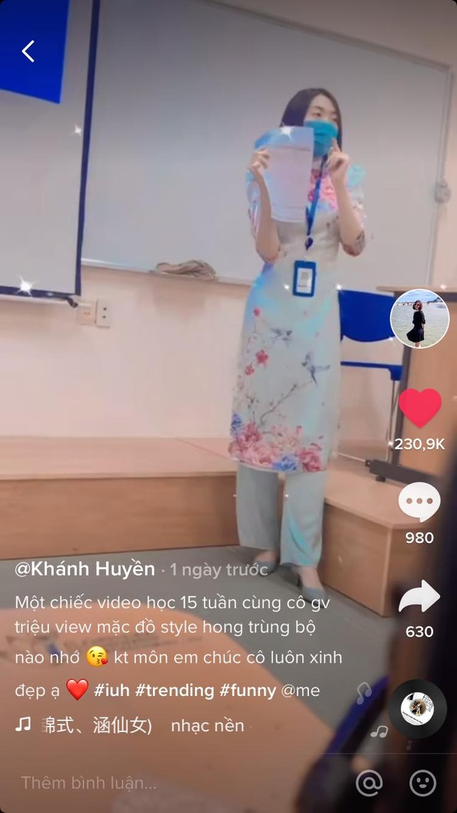 Nữ giảng viên gây sốt với màn “lên đồ” đi dạy ấn tượng: 15 tuần không trùng bộ đồ nào ảnh 3
