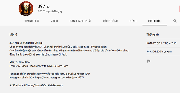 “Chào đời” muộn gần 3 năm nhưng kênh YouTube của Jack vừa vượt mặt K-ICM ảnh 1