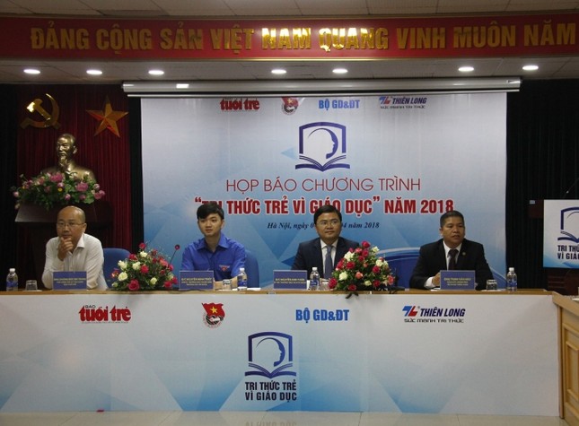 Phát động chương trình 'Tri thức trẻ vì giáo dục' năm 2018 ảnh 2