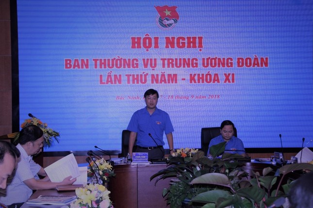 Khai mạc Hội nghị Ban thường vụ T.Ư Đoàn lần thứ năm, khóa XI ảnh 1
