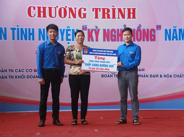 Đoàn đỡ đầu học sinh có hoàn cảnh khó khăn ảnh 2