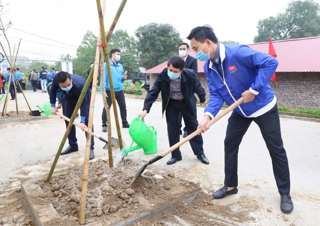 Tuổi trẻ Thủ đô trồng 15.000 cây xanh trong Tháng Thanh niên ảnh 2