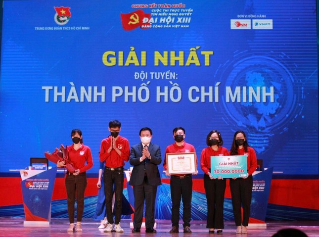 Tìm ra đội đoạt giải nhất thi tìm hiểu Nghị quyết Đại hội XIII của Đảng ảnh 4