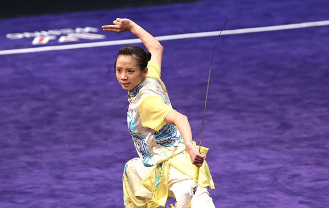 Ngọc nữ Wushu và cái duyên mở hàng HCV ảnh 1