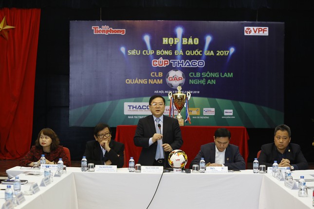 Quảng Nam và SLNA tranh Siêu Cúp bóng đá Quốc gia - Cúp THACO 2017 ảnh 2