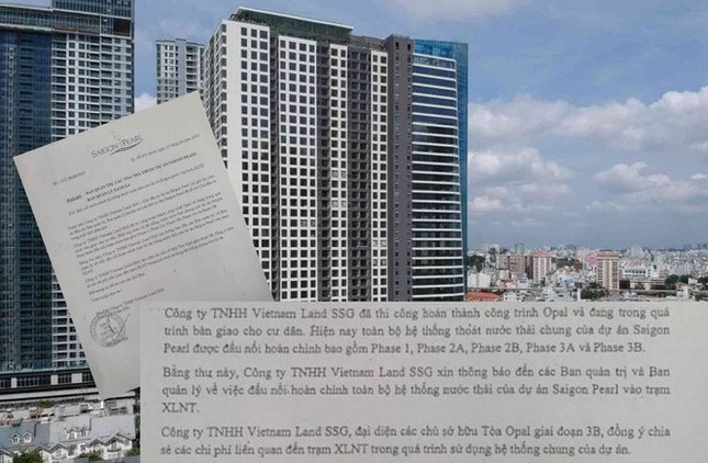 Sai phạm xả thải ở khu 'siêu giàu' tại TPHCM ảnh 1
