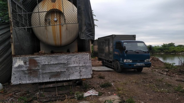 Triệt phá trạm chiết gas lậu “khủng” nằm giữa thành phố Hải Dương ảnh 1