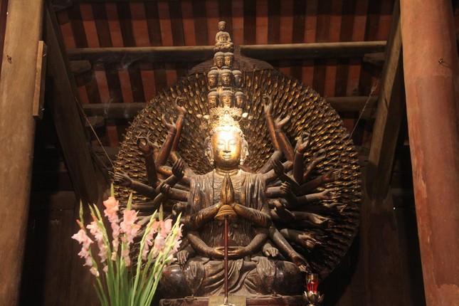 Kiệt tác tượng Phật nghìn mắt nghìn tay ở Bắc Ninh ảnh 4