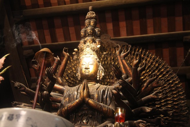 Kiệt tác tượng Phật nghìn mắt nghìn tay ở Bắc Ninh ảnh 8