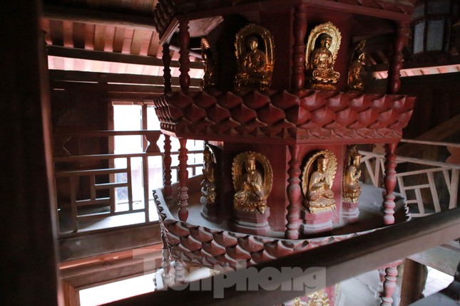 Bảo vật quốc gia Cửu phẩm liên hoa trong ngôi chùa ở Bắc Ninh ảnh 14