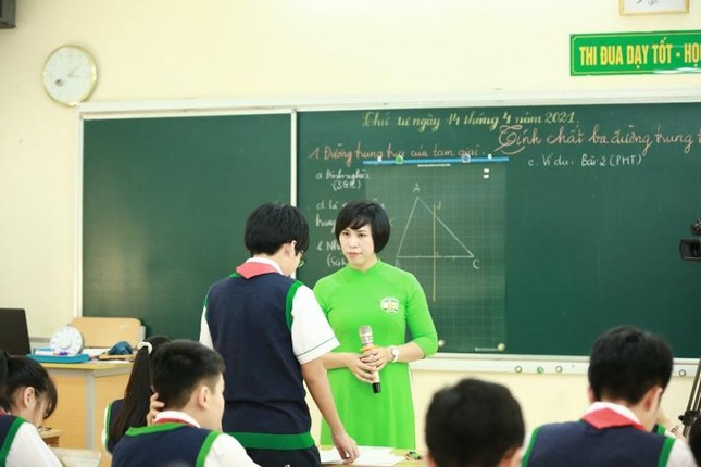 Hà Nội: Teen THCS Nguyễn Tri Phương trải nghiệm học Toán theo chương trình SGK mới ảnh 5