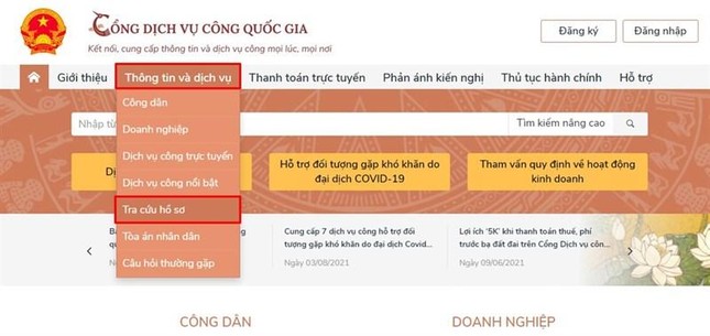 Hướng dẫn cách tra cứu nhanh kết quả làm Căn cước công dân gắn chip tại nhà ảnh 2