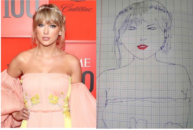 Từ thả tim rần rần tới cười sặc với loạt fanart “độc nhất vô nhị” của fan nhà Taylor Swift ảnh 4