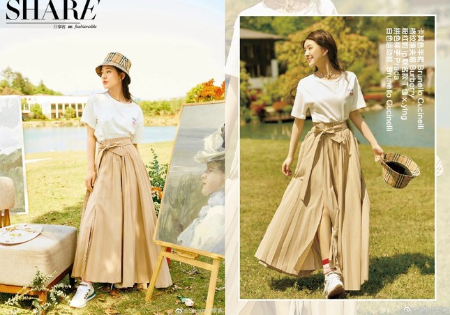 Triệu Lộ Tư - “Cô gái vàng trong làng xuyên không” khoe nhan sắc xinh như đóa hoa mùa Hè ảnh 4
